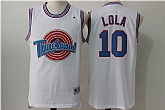 Space Jam Tune Squad #10 Lola Bunny White Movie Stitched NBA Jersey,baseball caps,new era cap wholesale,wholesale hats